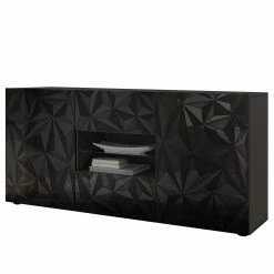 LC Spa Sideboard Prisma II - Hochglanz Anthrazit