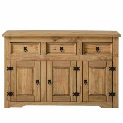 Maison Belfort Sideboard Finca Rustica - Kiefer massiv - Kiefer Natur -Möbel Verkäufe 2024 1000178001 200212 13140800003 DETAILS P000000001000178001