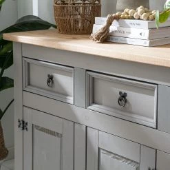 Maison Belfort Sideboard Finca Rustica - Kiefer massiv - Kiefer Grau 27 Maison Belfort Sideboard Finca Rustica - Kiefer massiv - Kiefer Grau -Möbel Verkäufe 2024 1000178029 200511 13145200003 DETAILS P000000001000178029