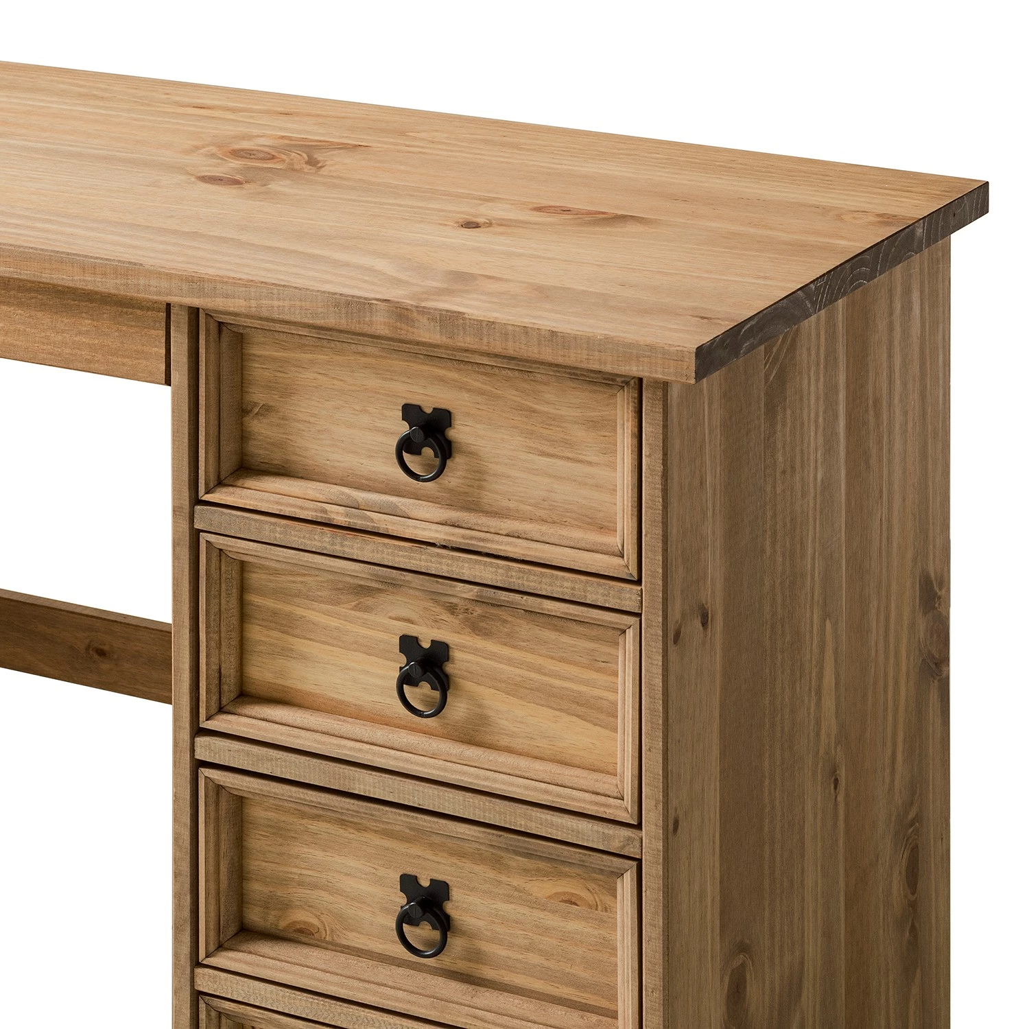 Maison Belfort Schreibtisch Finca Rustica I - Kiefer massiv - Kiefer Natur 11 Maison Belfort Schreibtisch Finca Rustica I - Kiefer massiv - Kiefer Natur – Bild 9