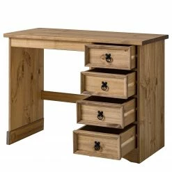 Maison Belfort Schreibtisch Finca Rustica II - Kiefer massiv - Kiefer Natur -Möbel Verkäufe 2024 1000178045 200214 10122000010 DETAILS P000000001000178045
