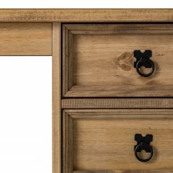 Maison Belfort Schreibtisch Finca Rustica II - Kiefer massiv - Kiefer Natur -Möbel Verkäufe 2024 1000178045 200214 10122000011 DETAILS P000000001000178045