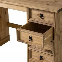 Maison Belfort Schreibtisch Finca Rustica II - Kiefer massiv - Kiefer Natur -Möbel Verkäufe 2024 1000178045 200214 10122000012 DETAILS P000000001000178045