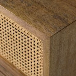 Ars manufacti TV-Lowboard Vina - Mango massiv / Wiener Geflecht - Mango / Schwarz -Möbel Verkäufe 2024 1000178070 200225 13061200011 DETAILS P000000001000178070