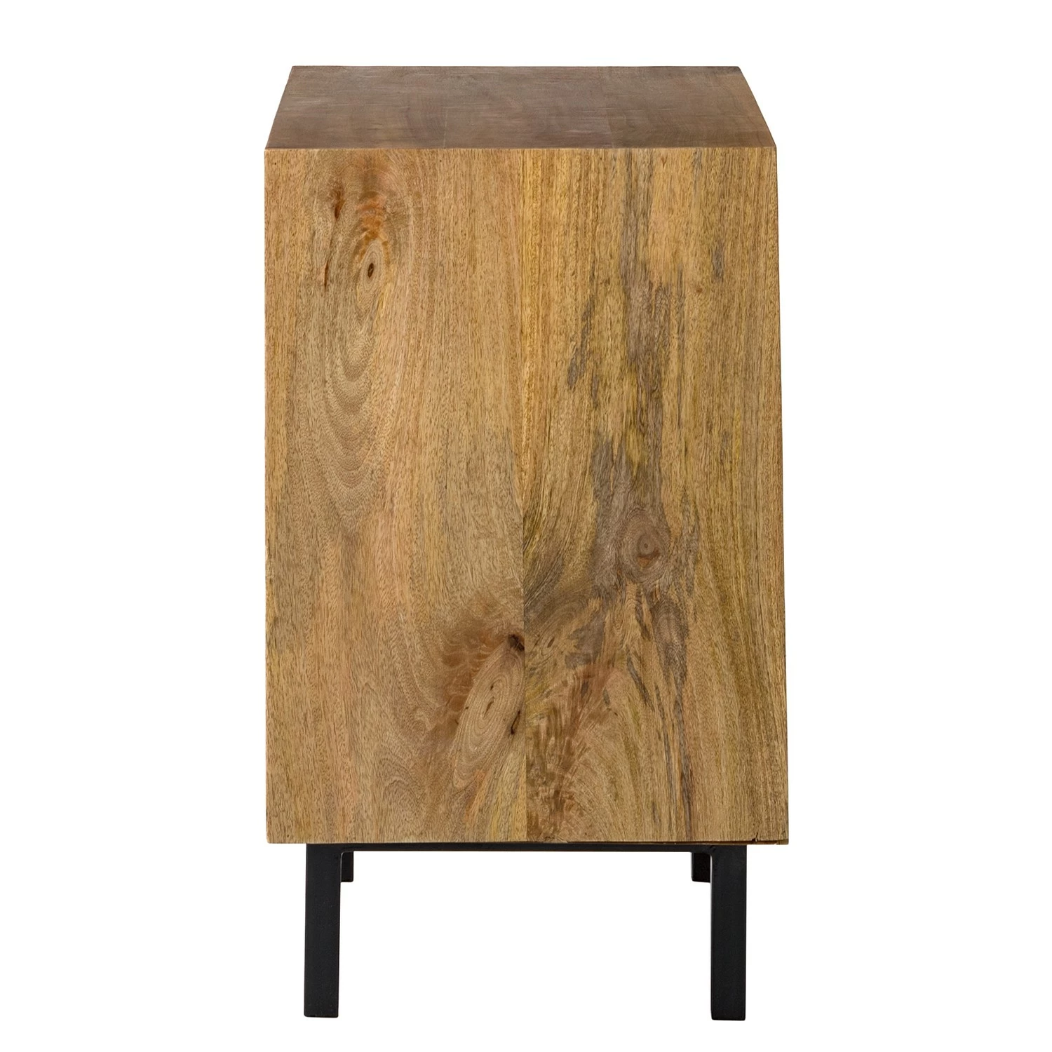 Ars manufacti Kommode Vina I - Mango massiv / Wiener Geflecht - Mango / Schwarz 6 Ars manufacti Kommode Vina I - Mango massiv / Wiener Geflecht - Mango / Schwarz – Bild 4