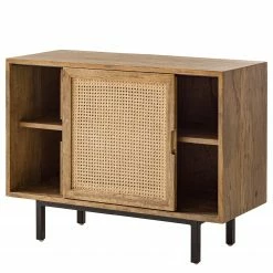 Ars manufacti Kommode Vina II - Mango massiv / Wiener Geflecht - Mango / Schwarz -Möbel Verkäufe 2024 1000178080 200323 13584500025 DETAILS P000000001000178080