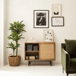 Ars manufacti Kommode Vina II - Mango massiv / Wiener Geflecht - Mango / Schwarz -Möbel Verkäufe 2024 1000178080 200324 13595400007 MOOD DETAILS P000000001000178080 mood