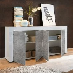 LC Spa Sideboard Easy III - Hochglanz Weiß / Beton Dekor 12 LC Spa Sideboard Easy III - Hochglanz Weiß / Beton Dekor -Möbel Verkäufe 2024 1000178268 201029 08541800593 MOOD DETAILS P000000001000178268 mood