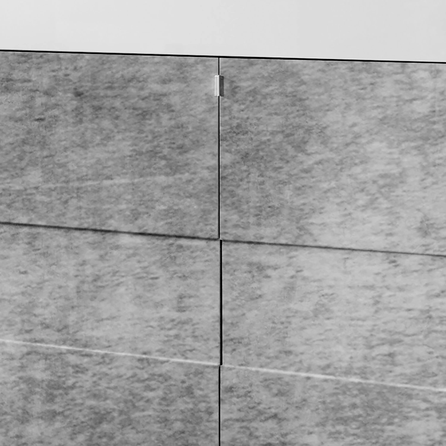 LC Spa Sideboard Easy III - Hochglanz Weiß / Beton Dekor 8 LC Spa Sideboard Easy III - Hochglanz Weiß / Beton Dekor – Bild 6