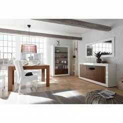 LC Spa Sideboard Urbino I - Nussbaum Dekor / Weiß -Möbel Verkäufe 2024 1000178439 201029 08553900612 MOOD DETAILS P000000001000178439 mood