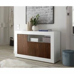LC Spa Sideboard Urbino II - Nussbaum Dekor / Weiß -Möbel Verkäufe 2024 1000178456 201029 09061300764 MOOD DETAILS P000000001000178456 mood