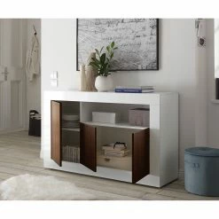 LC Spa Sideboard Urbino II - Nussbaum Dekor / Weiß -Möbel Verkäufe 2024 1000178456 201029 09061600765 MOOD DETAILS P000000001000178456 mood