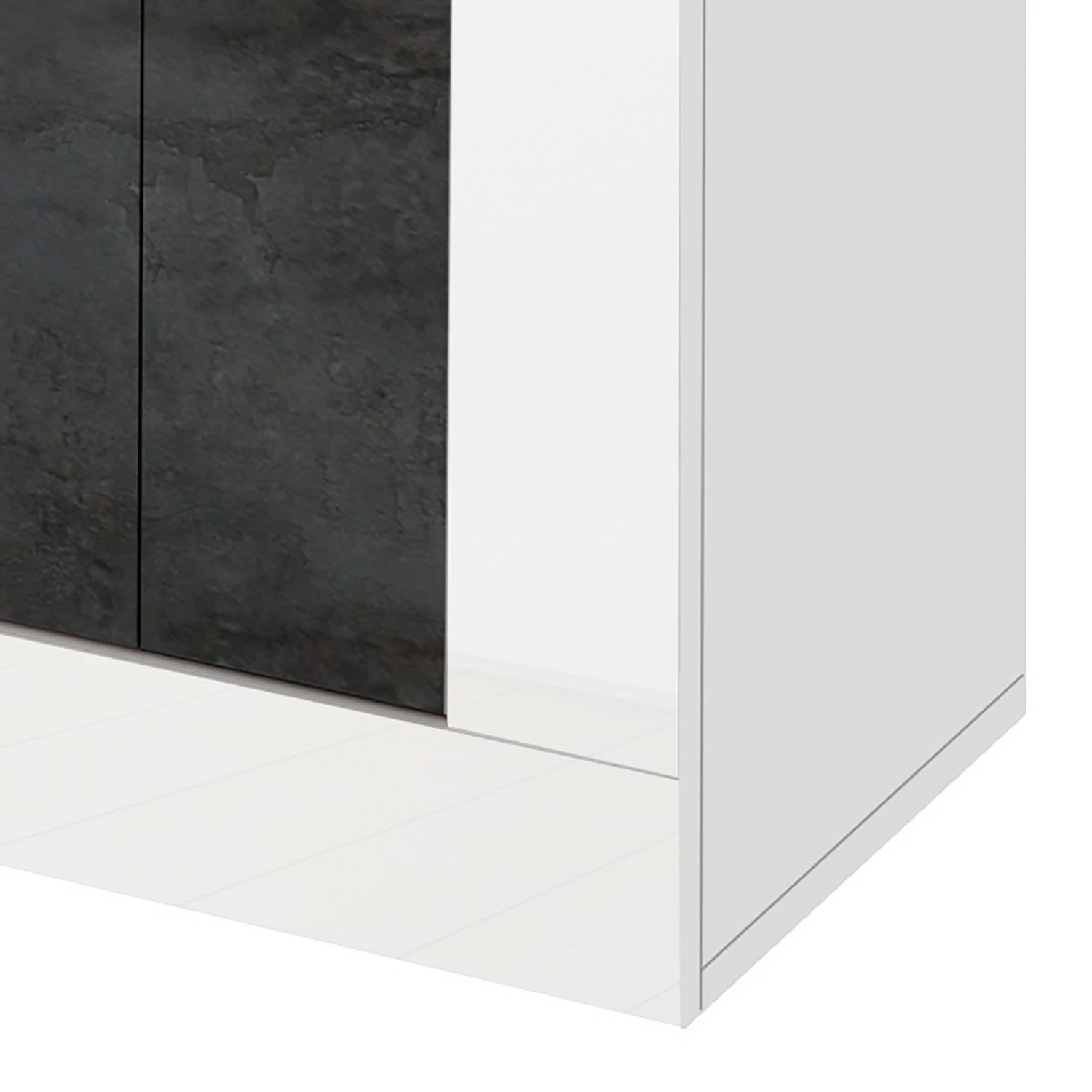 LC Spa Sideboard Urbino I - Dunkelgrau / Weiß 7 LC Spa Sideboard Urbino I - Dunkelgrau / Weiß – Bild 5