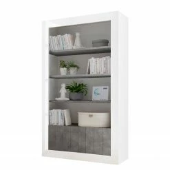 LC Spa Regal Urbino - Beton Dekor / Weiß