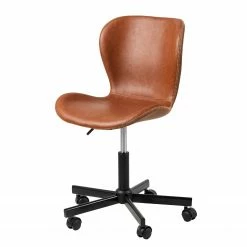 Mørteens Bürodrehstuhl Livaras - Kunstleder Aken: Vintage Cognac