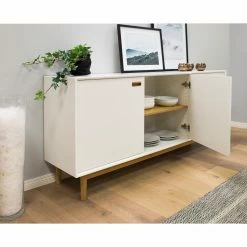 Tenzo Sideboard Svea II - Weiß / Eiche Dekor -Möbel Verkäufe 2024 1000179426 190724 06293200200 MOOD DETAILS P000000001000179426 mood