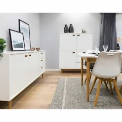 Tenzo Sideboard Svea II - Weiß / Eiche Dekor -Möbel Verkäufe 2024 1000179426 190724 06293200201 MOOD DETAILS P000000001000179426 mood