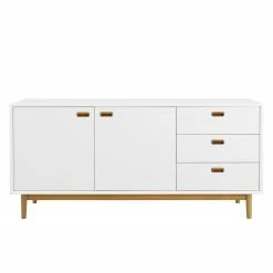 Tenzo Sideboard Svea II - Weiß / Eiche Dekor -Möbel Verkäufe 2024 1000179426 210728 10150400045 DETAILS P000000001000179426