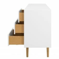 Tenzo Sideboard Svea II - Weiß / Eiche Dekor -Möbel Verkäufe 2024 1000179426 210728 10150400050 DETAILS P000000001000179426