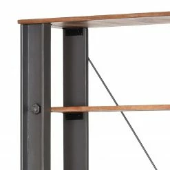 Red Living Regal Linx - Mango massiv - Mango / Stahl Dekor - Breite: 150 cm -Möbel Verkäufe 2024 1000180835 190705 10234000018 DETAILS P000000001000180835