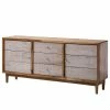 Ars manufacti Sideboard Buuda - Akazie massiv - Ecru / Akazie