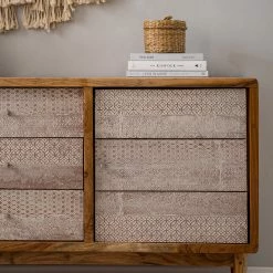 Ars manufacti Sideboard Buuda - Akazie massiv - Ecru / Akazie -Möbel Verkäufe 2024 1000182064 200227 06193200029 MOOD DETAILS P000000001000182064 mood