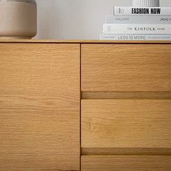 Ars Natura Sideboard Nozza I - Echtholzfurnier - Eiche / Schwarz -Möbel Verkäufe 2024 1000182824 200306 14374700013 MOOD DETAILS P000000001000182824 mood