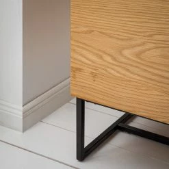 Ars Natura Sideboard Nozza I - Echtholzfurnier - Eiche / Schwarz -Möbel Verkäufe 2024 1000182824 200306 14374700014 MOOD DETAILS P000000001000182824 mood