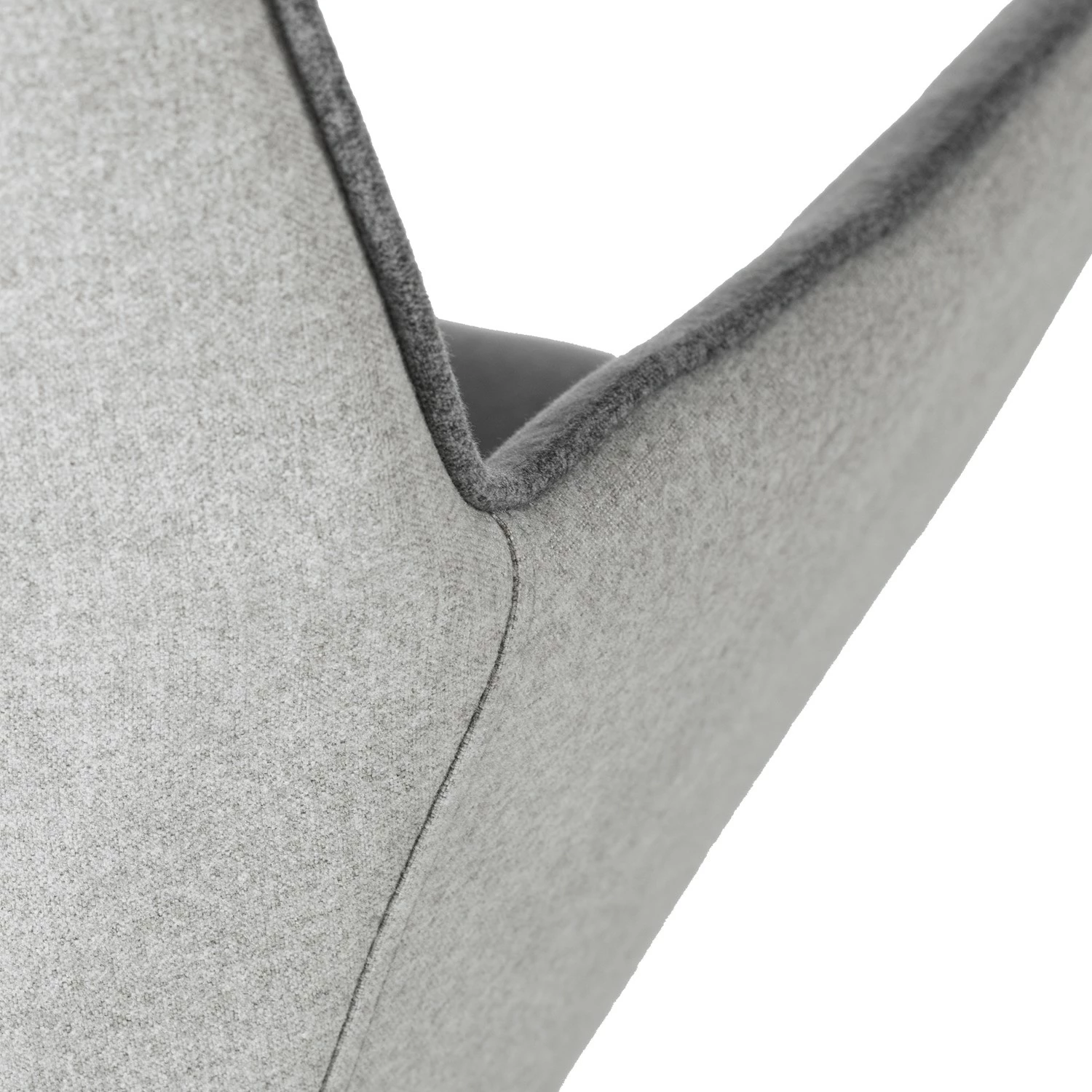 Fredriks Bürodrehstuhl Skabu - Webstoff / Metall - Chrom - Grau 9 Fredriks Bürodrehstuhl Skabu - Webstoff / Metall - Chrom - Grau – Bild 7