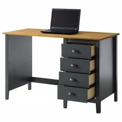 Maison Belfort Schreibtisch Rivery - Kiefer massiv - Anthrazit 20 Maison Belfort Schreibtisch Rivery - Kiefer massiv - Anthrazit -Möbel Verkäufe 2024 1000187583 200205 11113400090 DETAILS P000000001000187583