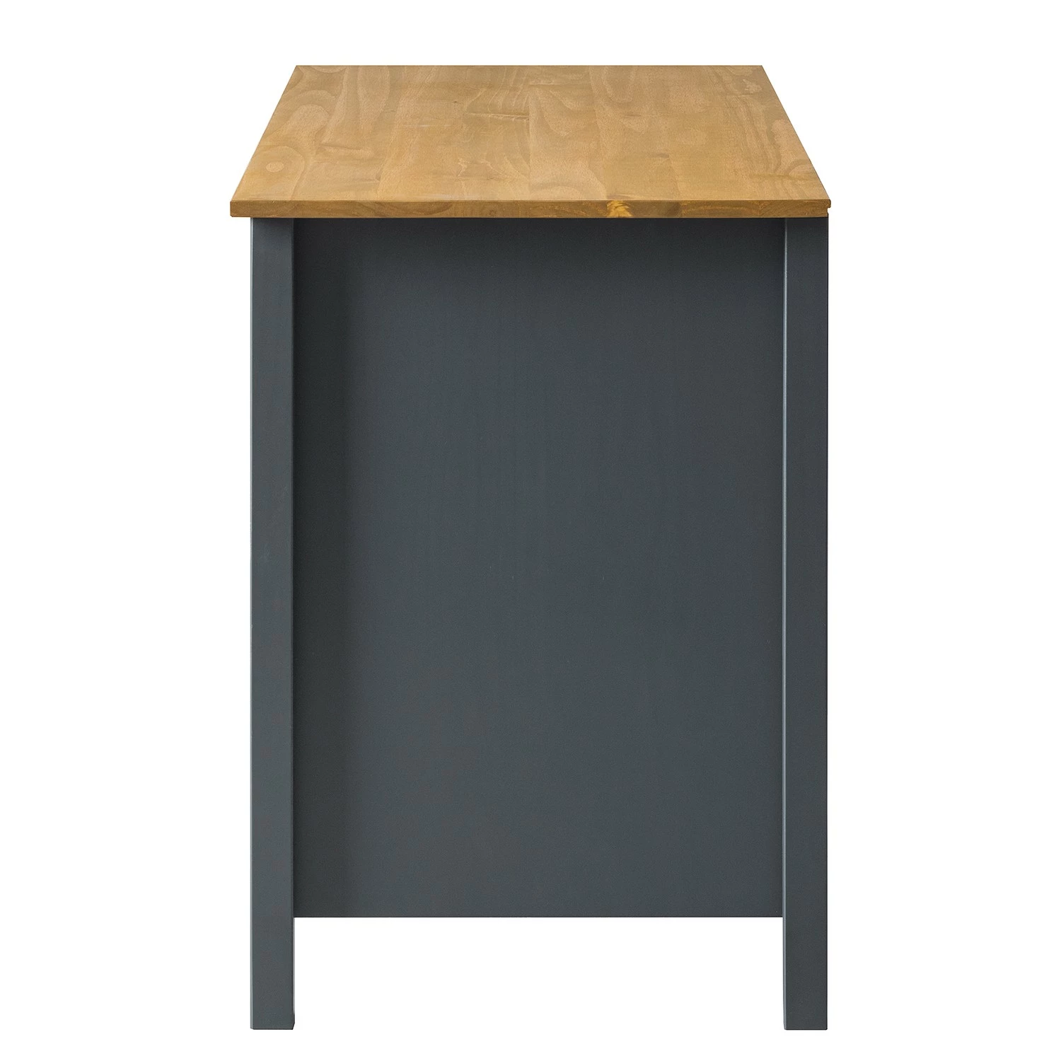 Maison Belfort Schreibtisch Rivery - Kiefer massiv - Anthrazit 11 Maison Belfort Schreibtisch Rivery - Kiefer massiv - Anthrazit – Bild 9