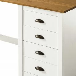 Maison Belfort Schreibtisch Rivery - Kiefer massiv - Weiß 28 Maison Belfort Schreibtisch Rivery - Kiefer massiv - Weiß -Möbel Verkäufe 2024 1000187585 200205 11113400115 DETAILS P000000001000187585