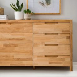 Ars Natura Sideboard IvoWood - Buche massiv -Möbel Verkäufe 2024 1000188634 200227 06075100021 MOOD DETAILS P000000001000188634 mood