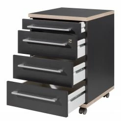 Germania Rollcontainer Eugene - Anthrazit / Nussbaum Dekor 14 Germania Rollcontainer Eugene - Anthrazit / Nussbaum Dekor -Möbel Verkäufe 2024 1000189457 191113 10262500005 DETAILS P000000001000189457