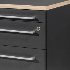 Germania Rollcontainer Eugene - Anthrazit / Nussbaum Dekor 15 Germania Rollcontainer Eugene - Anthrazit / Nussbaum Dekor -Möbel Verkäufe 2024 1000189457 191113 10262500006 DETAILS P000000001000189457