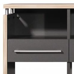 Germania Aktenregal Eugene - Anthrazit / Nussbaum Dekor -Möbel Verkäufe 2024 1000189458 191113 10262600013 DETAILS P000000001000189458