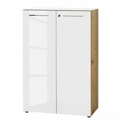 Germania Büroset Monteria I (5-teilig) - Glas - Weiß / Eiche Navarra Dekor 18 Germania Büroset Monteria I (5-teilig) - Glas - Weiß / Eiche Navarra Dekor -Möbel Verkäufe 2024 1000189536 191022 12045100080 DETAILS P000000001000189536