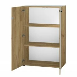 Germania Büroset Monteria IV (2-teilig) - Glas - Weiß / Eiche Navarra Dekor -Möbel Verkäufe 2024 1000189537 191022 12045200093 DETAILS P000000001000189537