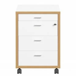 Germania Büroset Svene (2-teilig) - Weiß / Eiche Sonoma Dekor -Möbel Verkäufe 2024 1000189541 191022 12045800140 DETAILS P000000001000189541