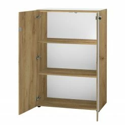 Germania Aktenschrank Monteria I - Glas - Weiß / Eiche Navarra Dekor -Möbel Verkäufe 2024 1000189544 191022 12050000162 DETAILS P000000001000189544