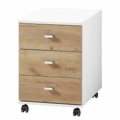 Germania Büroset Lioni II (4-teilig) - Eiche Navarra Dekor / Weiß -Möbel Verkäufe 2024 1000191071 191016 08103500060 DETAILS P000000001000191071