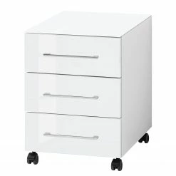 Germania Büroset Monteria V (3-teilig) - Glas - Weiß / Chrom -Möbel Verkäufe 2024 1000191084 191016 08104200125 DETAILS P000000001000191084