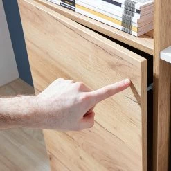 Germania Büroset Lioni V (5-teilig) - Eiche Navarra Dekor / Weiß -Möbel Verkäufe 2024 1000191085 191016 08104300140 DETAILS P000000001000191085