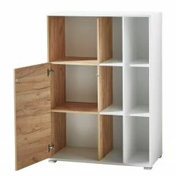 Germania Büroset Lioni V (5-teilig) - Eiche Navarra Dekor / Weiß -Möbel Verkäufe 2024 1000191085 191016 08104400150 DETAILS P000000001000191085