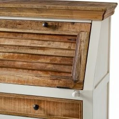 Maison Belfort Sekretär Newhaven - Mango massiv - Weiß / Mango -Möbel Verkäufe 2024 1000191281 200511 14135300016 DETAILS P000000001000191281