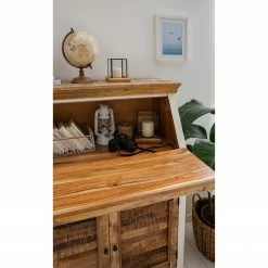 Maison Belfort Sekretär Newhaven - Mango massiv - Weiß / Mango -Möbel Verkäufe 2024 1000191281 200630 09235200016 MOOD DETAILS P000000001000191281 mood