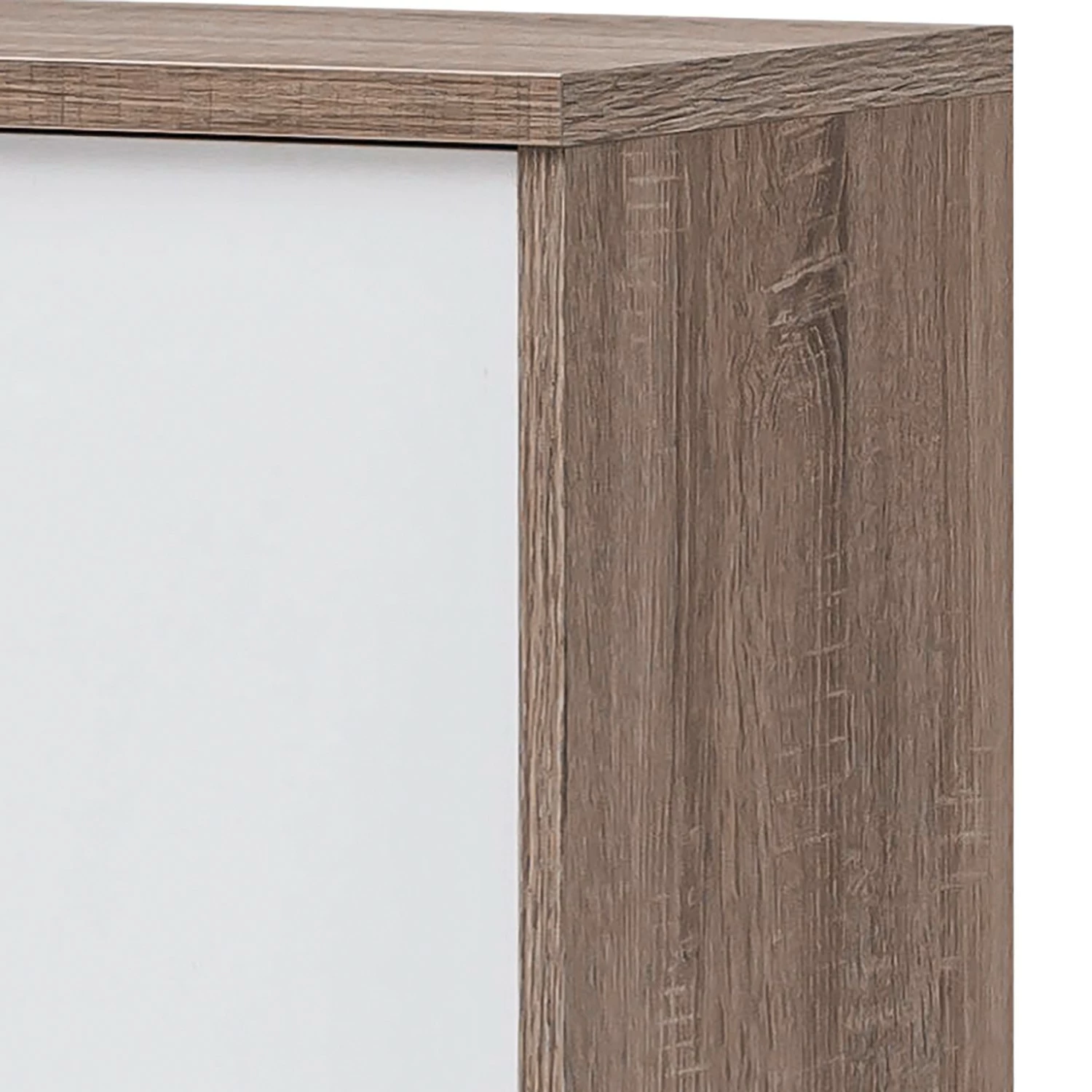 Furnitive Aktenschrank Arcon II - Trüffeleiche Dekor / Hochglanz Weiß 8 Furnitive Aktenschrank Arcon II - Trüffeleiche Dekor / Hochglanz Weiß – Bild 6