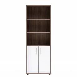 Furnitive Regal Arcon II - Trüffeleiche Dekor / Hochglanz Weiß -Möbel Verkäufe 2024 1000191349 191031 16045900129 DETAILS P000000001000191349