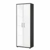 Furnitive Aktenschrank Buzy - Hochglanz Weiß / Anthrazit - Höhe: 182 cm -Möbel Verkäufe 2024 1000191353 191031 16045900144 IMAGE P000000001000191353