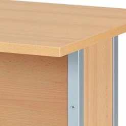 Furnitive Schreibtisch Legon - Metall - Buche Dekor -Möbel Verkäufe 2024 1000191359 191031 16050000161 DETAILS P000000001000191359